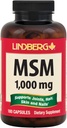 Gélules MSM de 1000mg de 180 Count de Sulfur de Sulfur de Sulfur de Sulfur, supplément sans gluten de Lindberg
