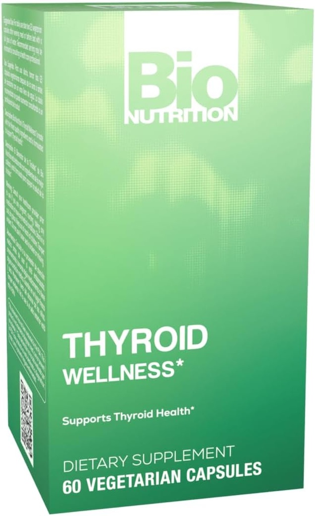 Bio Nutrition Thyroïde Wellness 60 Veg Caps