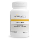 Thérapeutique intégrative Curalieve - Formule de Curcumine pour le support antioxydant* - Curcumine à absorption élevée - Vegan, sans gluten et sans lait - 60 capsules (30 portions)