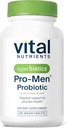 Hyperbiotiques Nutriments vitaux Pro Hommes Probiotiques de végétalien Probiotiques avancés pour les hommes d'études cliniques pour la santé de la prostate, l'équilibre digestif et la santé des intestins*