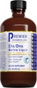 Premier Laboratoires de recherche EPA/DHA Liquide marin - Omega 3 Huile de poisson liquide, Omega 3 Huile de poisson liquide supplément pour adultes, articulations, coeur et soutien de la santé du cerveau - 8 Fl Oz bouteille