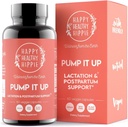 Happy Healthy Hippie Pump It Up Supplément d'allaitement – Vitamines postnatales pour les femmes Allaitement.