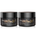 Shilajit Pure Himalayan Organic Shilajit Resin - Or Grade 100% Pureté Shilajit avec Acid Fulvic et 85+ Complexe Trace Minerals pour l'énergie et le soutien immunitaire, Pack de 2 (4 mois d'approvisionnement)