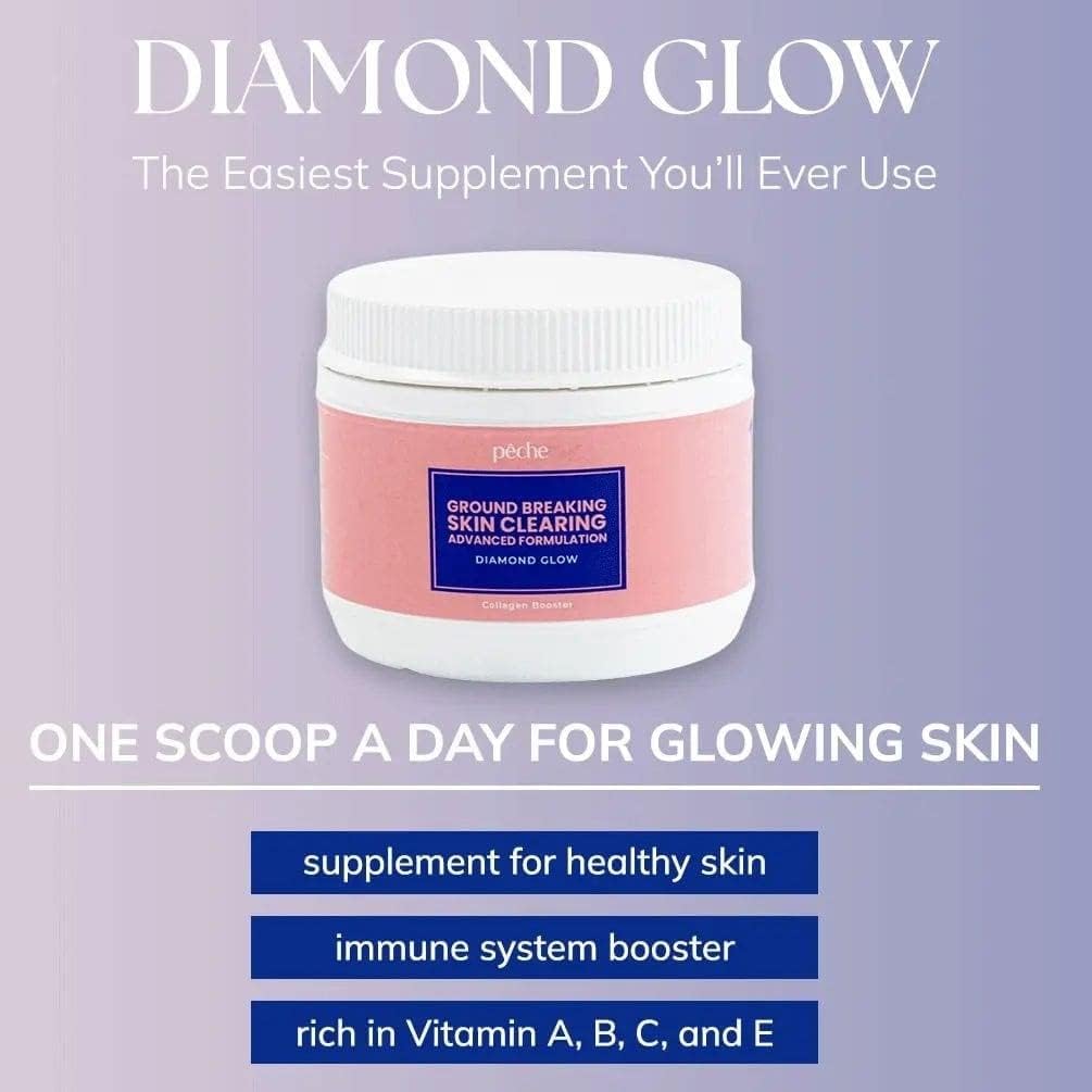 Diamond Glow Skin Supplément pour Blanchiment et Glowing de la peau