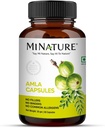 Amla Capsules (Amla Fruit Powder Capsules) de mi Nature (Amalaki Fruit, Gooseberry indien) 60 capsules de vagin, 500mg 1 mois d'approvisionnement (Pure & Natural)