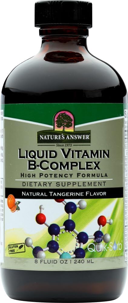 Réponse de la nature, Complexe vitamine B, 8 Fl Oz