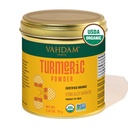 VAHDAM, poudre de curcuma biologique avec haut Curcumin (2,47 oz) USDA biologique, 100 % brut de l'Inde.