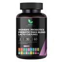 Mishas Nutraceuticals Probiotiques pour les femmes, 50 milliards CFU - 16 souches probiotiques avec prébiotique – soutient la santé vaginale, la santé de Gut et le système immunitaire - Supplément féminin – 60 capsules