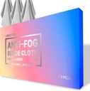 Clou anti-brouillard sec, 3 packs Clou anti-buée pour lunettes, écran, lunettes, linge de toilette réutilisable et portable pour lunettes enrobées avec masques