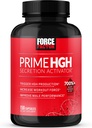 FORCE FACTOR Prime HGH Secretion Activator Supplément pour hommes avec L-Arginine et L-Glutamine pour déclencher la production de HGH, stimuler la force d'entraînement, et améliorer la performance athlétique, 150 capsules