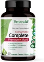EMERALD LABS Complete Premium Multi - Multivitamine pour le soutien digestif et immunitaire avec la vitamine C comme PureWay-C, Complexe Vitamine B, Albion Zinc et plus - 60 capsules végétales (30 jours d'approvisionnement)