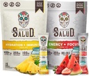 2-Pack de Salud – 15 portions chacune, mélange de boissons Agua Fresca, sans OGM, sans gluten, végétalien, faible teneur en calories, 1g de sucre