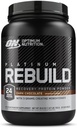 Optimum Nutrition Platinum Reconstruire, Premium Platinum Blend poudre protéique avec la créatine monohydratée, chocolat noir, 20 portions