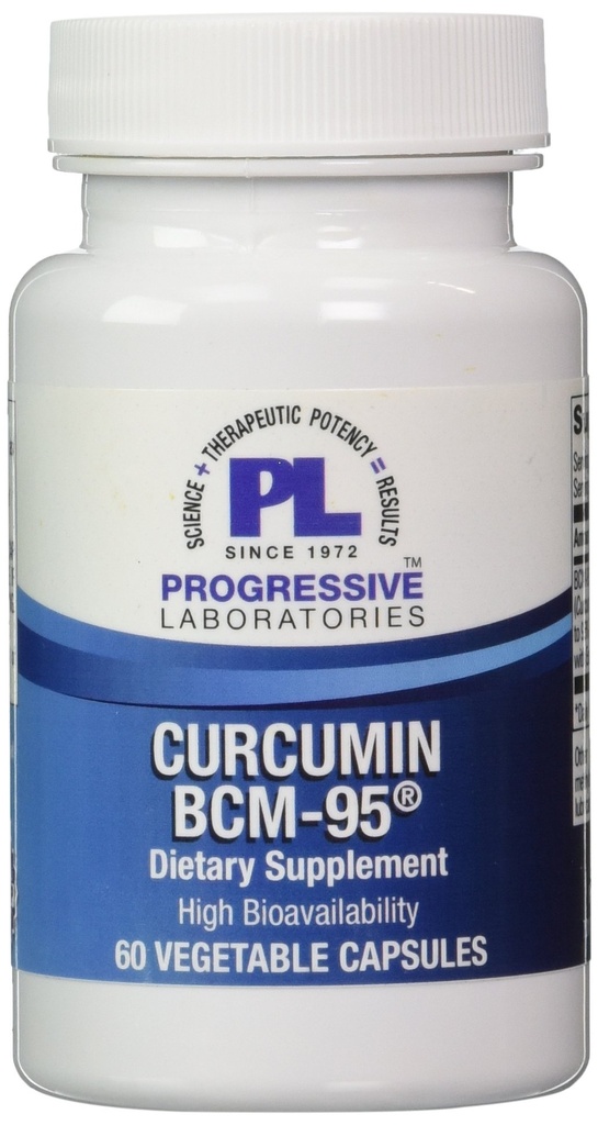 Laboratoires progressifs - Curcumin BCM-95 60 vcaps [Santé et Beauté]