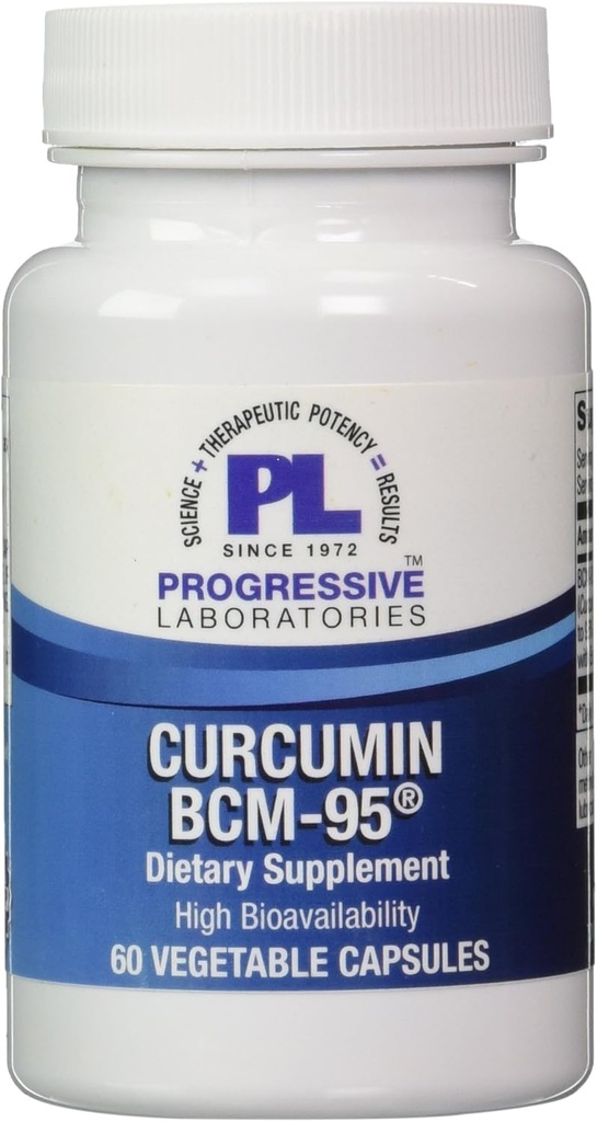 Laboratoires progressifs - Curcumin BCM-95 60 vcaps [Santé et Beauté]