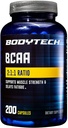 BODYTECH BCAA - rapport 2:1:1 (200 capsules)