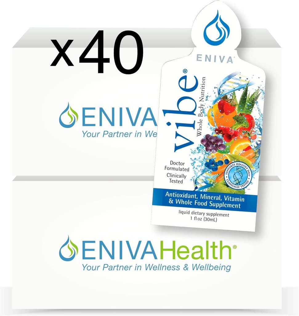 Santé Vibe liquides multivitamines suppléments minéraux avec des vitamines A, B12, C, D, E & Amino Acides , Fruits et légumes Supplément quotidien pour les femmes et les hommes , Doctor Formulé , USA Made