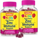 Eh bien oui Zinc pour les enfants 25mg Gommy - Système immunitaire et antioxydant Support - Santé de la peau, Maximum de la force Enfants Supplément de zinc Immune Booster Gommy - sans OGM, végétalien - 60 Gommy (2)