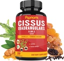 Capsules Premium Cissus Quadrangularis avec Boswellia, Guggul, Turmeric, Extrait de poivre noir - 150 Capsules - 5 mois d'approvisionnement