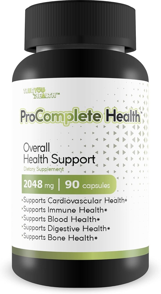 Pro Complete Health - Supplément de soutien quotidien pour la santé et l'immunité - Santé du coeur, du sang, de la digestion, de la cognition et des os - Vitamines, minéraux, antioxydants et extraits de plantes - pour les hommes et les femmes