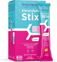MYOXCIENCE Électrolyte STIX , Poudre d'électrolyte de créatine Récupération de l'exercice et du développement musculaire avec/réel sel (arôme d'orange naturel) (Stix 30 ct)