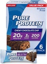 Pure Protein® Chewy Chocolate Chip, 50 grammes, 6 chiffres Multipack