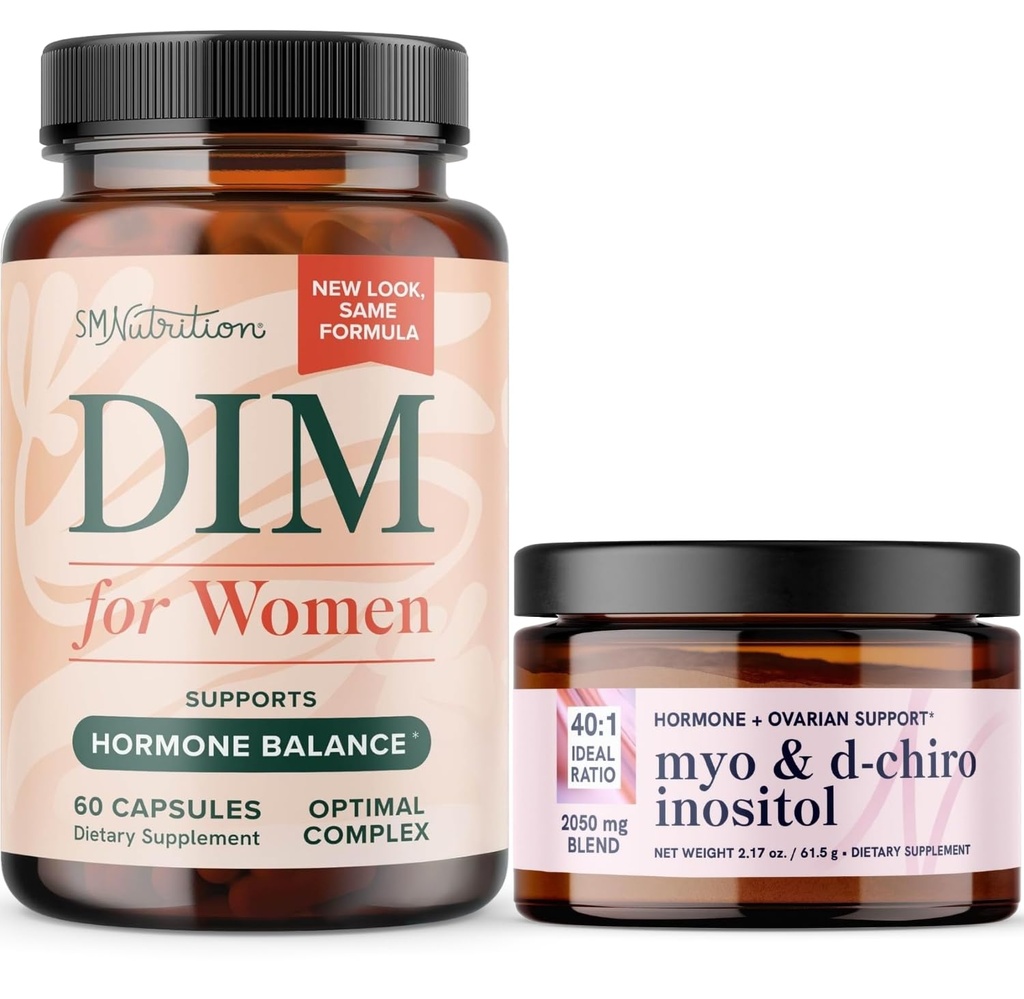 Complexe de poudre de Myo-Inositol et supplément de DIM pour femmes