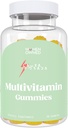 Laura Posada Multivitamin Gummies Daily Nutritional Vitamines & Minerals soutient le métabolisme et le bien-être global Vitamines A, C, D, E & More! Métabolisme & PMS 100% naturel non OGM, 30 comtes fabriqués aux États-Unis
