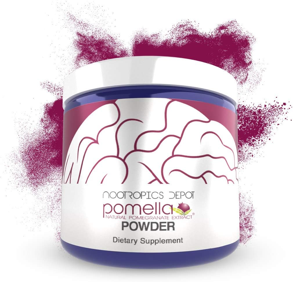 Nootropics Depot Pomella Poudre d'extrait de grenade 15 Grams