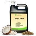 Huile de noix de coco de chanvre - Suppléments Chevaux pour le soutien conjoint, le système immunitaire et la santé cardiovasculaire - Source riche d'Oméga 3, vitamine E et huile essentielle pour les chevaux - 1 Gallon