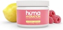 HUMA CHIA Mélange de boisson d'hydratation, citronnade framboise 40 portions - faible teneur en calories, poudre d'électrolyte élevée - 100% naturel, 1g de sucre, 10 Cal