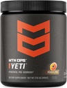 MTN OPS Yeti boisson pré-travail en poudre d'énergie avec la créatine, 200mg caféine et BCAA avec Beta Alanine, 30-Serving Tub, Peach Zing