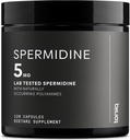 Toniiq Ultra Concentré 500mg Suppléments de spermidine pour les hommes et les femmes - Spermidine non synthétique normalisée à pas moins de 1% - 5mg par portion extrait de germe de riz