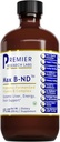 Premier laboratoire de recherche Max B-ND - Complexe de vitamine B liquide pour la santé du foie et du cerveau, gouttes sublinguales pour hommes et femmes avec Thiamin, B12 et B6-8 Fl Oz bouteille