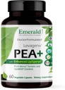 Laboratoires Emerald Pea+ avec Levagen+ - Soutien à la santé des articulations et des muscles avec Meriva Curcumin, OptiMSM & Levagen+ Pea* - Non-OGM, végétalien, sans gluten - 60 capsules végétales