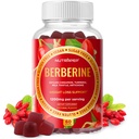 Premium Berberine HCl GLP-1 Gommies de perte de poids (1200mg) avec Ceylan Cinnamon Lait curcuma Chardon Artichaut - sans sucre sans gluten sans haute puissance GLP1 Supplément de soutien