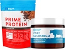 Équipement Aliments Poudre de protéines primaires Chocolat et poudre de colostrum de base