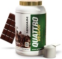 Magnum Nutraceuticals Quattro Vegan Protéine Poudre, Chocolat 2lb – Isolation de poudre de protéines végétale premium pour la croissance et la récupération musculaires