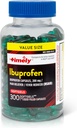 LABS TEMPORAIRE, INC. Ibuprofène en temps opportun 200mg - 300 Softgels liquides - Comprimés de soulagement de la douleur et réducteur de fièvre - pour soulager les maux de tête, la douleur menstruelle, les douleurs dentaires