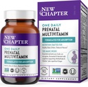 Nouveau chapitre Vitamines prénatales, une multivitamine prénatale quotidienne au méthylfolate + Choline pour une mère et un bébé en bonne santé, sans gluten et sans OGM, 90 Nombre