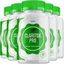 (5 Pack) Claritox Pro pour les capsules Vertigo, Claritox Pro pour les critiques Vertigo, ClaritoxPro pour le supplément de soutien Vertigo Pilules de Formule Nootropique Maximum Strength Claritox Pro pour la mémoire (300 Capsules)