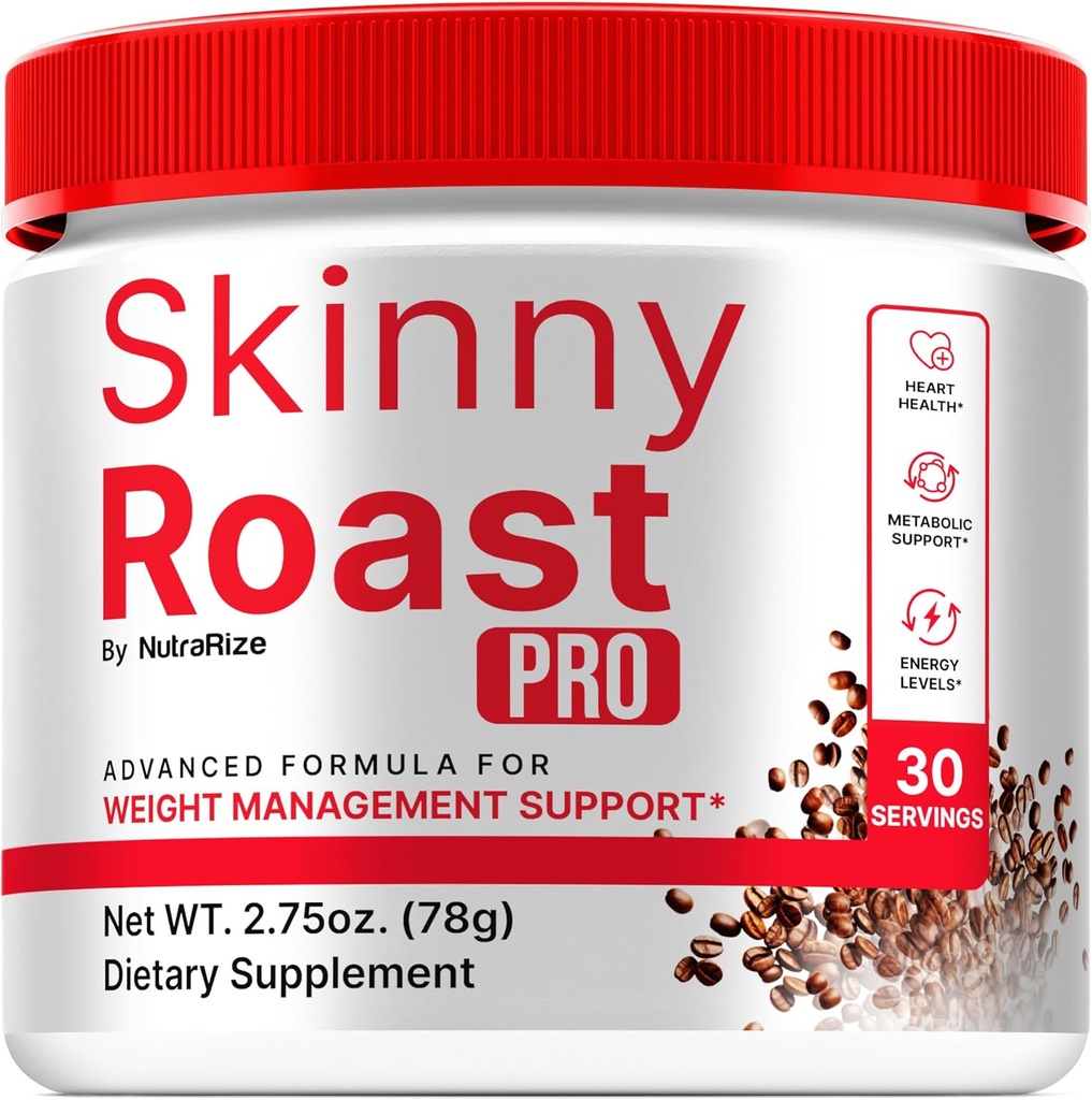 Skinny Roast Pro - Formule de poudre premium pour la santé globale et la condition physique, Skinny Roast Pro pour soutenir un mode de vie sain et maintenir l'énergie, Skinny Roast Pro officiel dans un Jar Review (30 portions)
