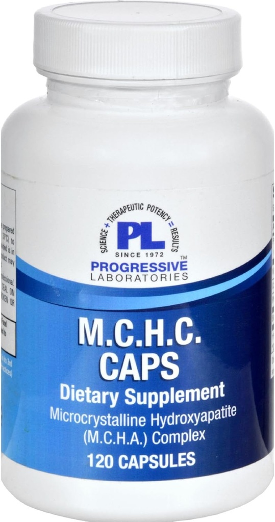 PROGRESSIVE LABORATORIES, INC MCHC CALCIUM COMPL, 120 CAP