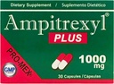 Plus, 100% Natural, Antioxidant, 30 Capsules, 1000 mg, Box