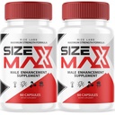 ize labs Taille Max Pills pour les hommes, Taille Max Capsules naturelles et efficaces, Taille Max soutient le corps pour effectuer plus longtemps et mieux, Taille Max Supplément Avis (120 Capsules) (Pack de 2)