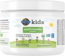 Jardin de la vie Enfants en poudre multivitamines, vitamines quotidiennes et minéraux pour les jeunes enfants et les enfants - Poudre multijeune biologique avec 15 vitamine C, D3, zinc pour une croissance saine - Sans gluten - 30 jours d'approvisionnement