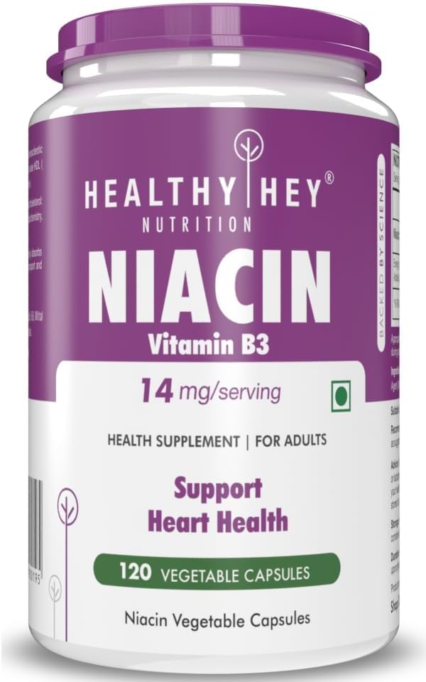 Nutrition Niacine Vitamine B3 120 Vég. Capsules