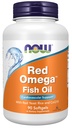 MAINTENANT Aliments suppléments, Omega rougeMC avec CoQ10 30 mg et Omega-3 huile de poisson, soutien cardiovasculaire*, 90 softgels