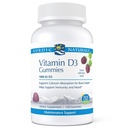 Nordic Naturals Pro Vitamine D3 Gummies, Berry sauvage - 120 Gummies - 1000 UI Vitamine D3 - Grand goût - Bons santé, l'humeur et le système immunitaire Fonction - Non-OGM - 120 portions