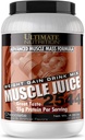 Ultimate Nutrition Jus musculaire, Mélange de boisson gain de poids - Poudre d'entraînement gain de masse pour les hommes et les femmes - Supplément pour la croissance musculaire maigre et le soutien immunitaire avec 55g de protéines - chocolat, 4.96lb